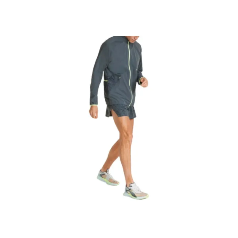 PUMA RUN ULTRAWEAVE Jackets Men Gray Blue-4