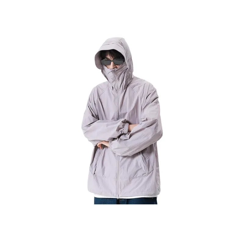 RASHOMONG Reflective With High Visibility Detachable Sun Protection Clothing Unisex-0