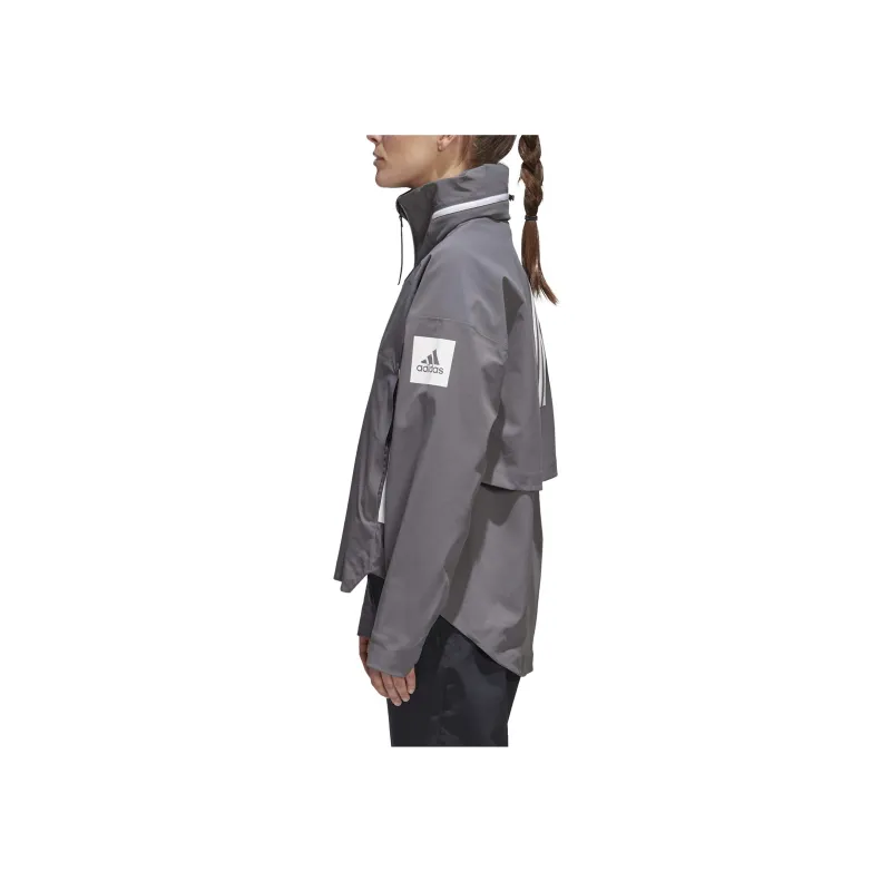 Adidas MYSHELTER Jacket Women's Gray-3