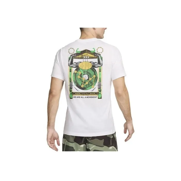 Nike T-Shirts Men White-1