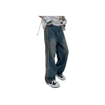 KVIV Jeans Men Vintage Blue