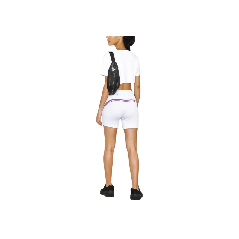 Adidas Casual Shorts Women's White-4
