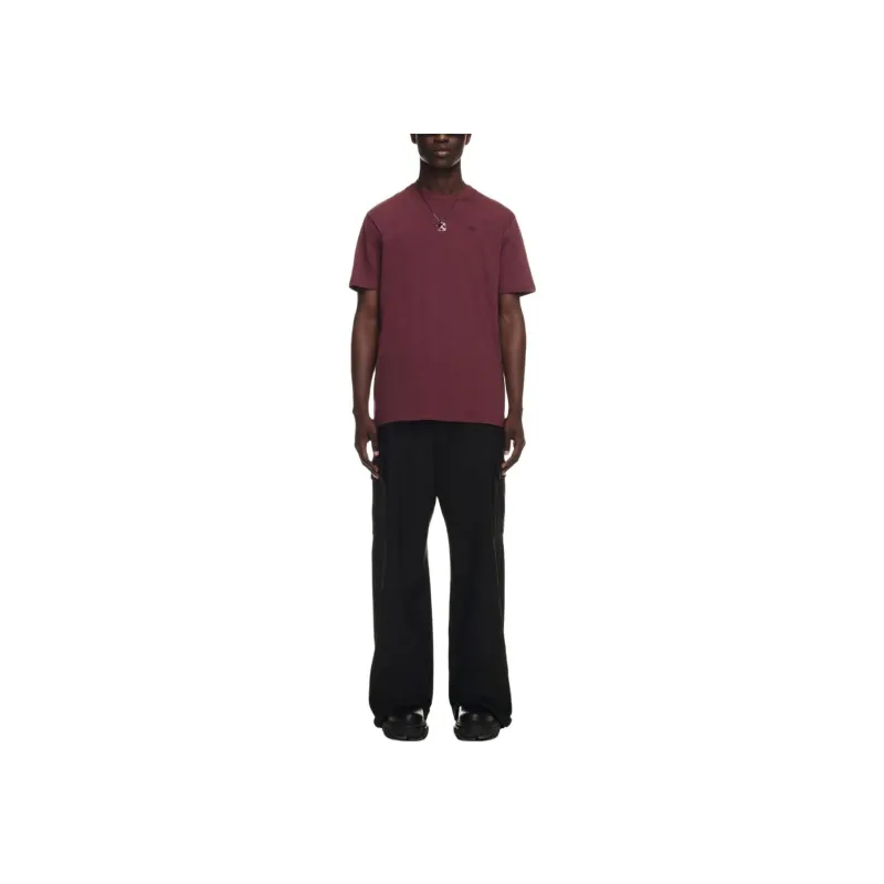 OFF WHITE T Shirts Men Burgundy-1