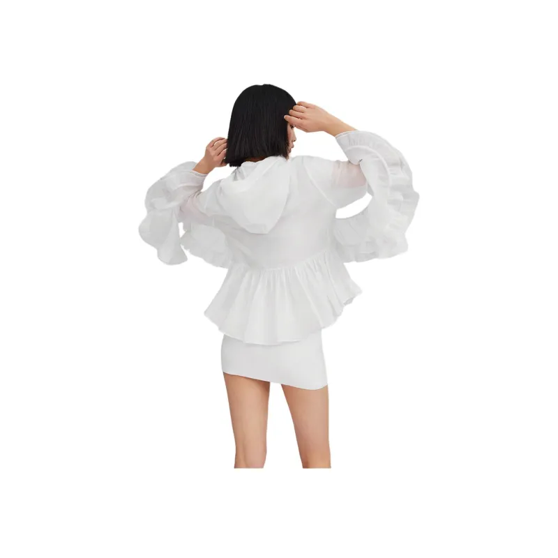 Susan Fang X Victoria's Secret SUSAN FANG Co branded Model Jackets Women's White-1