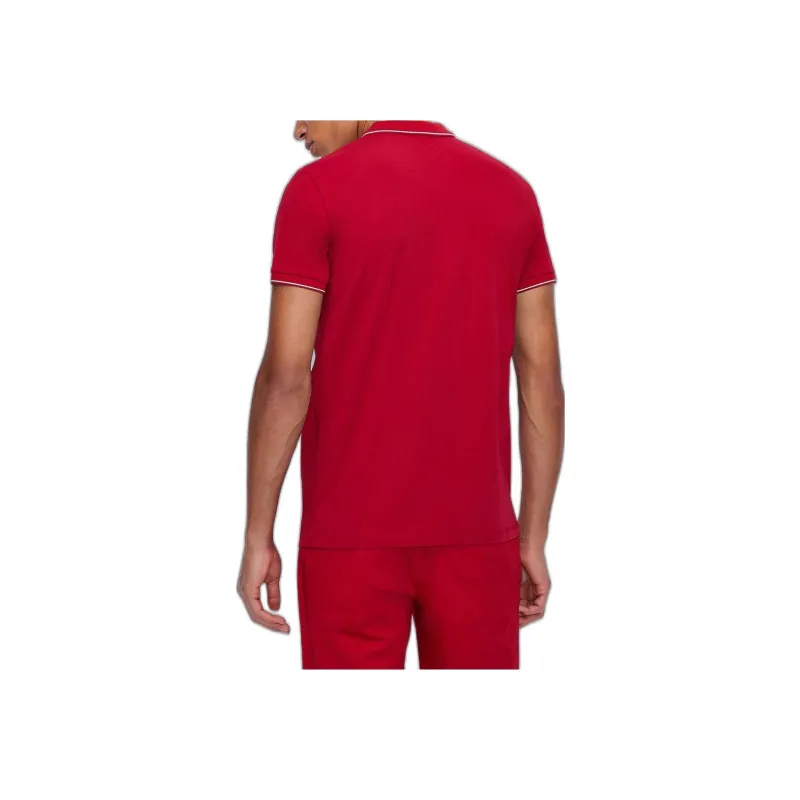 ARMANI EXCHANGEAE SS23 Polo Shirt Men's Red-2