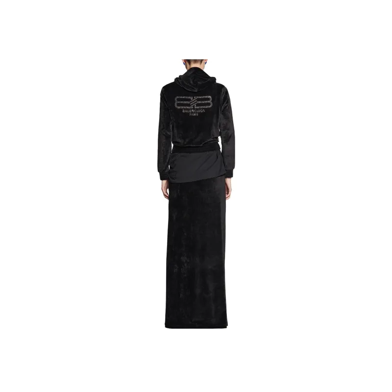 Balenciaga Maxi Skirt 'Black'-2