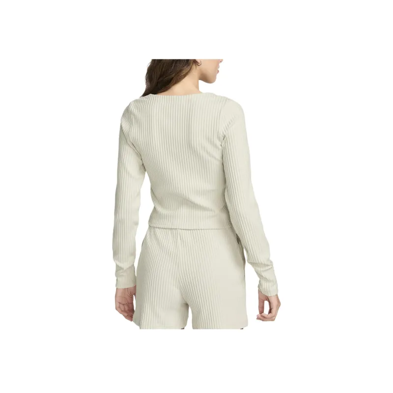 Nike Sportswear Chill Rib Women's Slim Full-Zip Cardigan-1