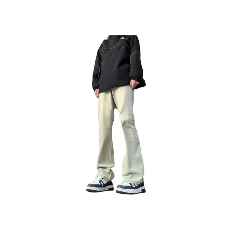 VIPGOOSE Jeans Unisex Yellow Mud-12