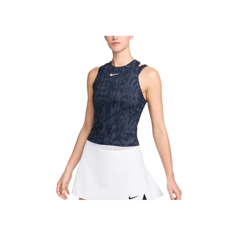 Nike Tank Top Women's Obsidian Color/White-0