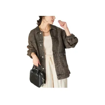 FREAK'S STORE Denim Jacket Women's Brown