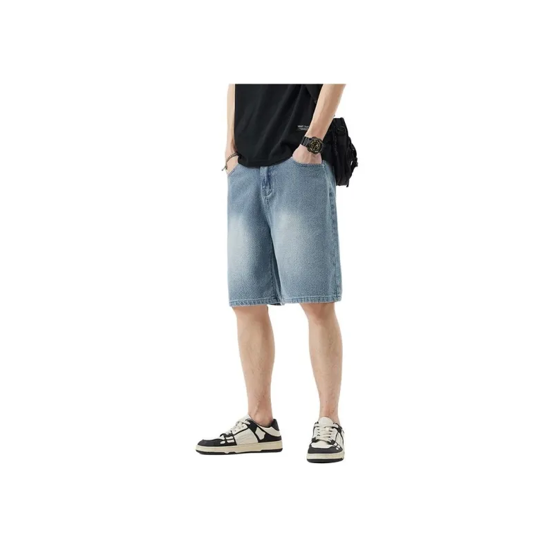 WilliamPOLO Denim Shorts Unisex-5