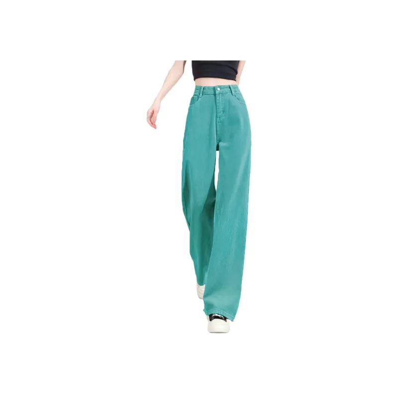 Weixi Jeans Women's Capri Blue-4