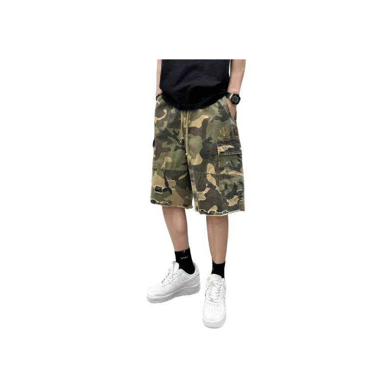 Maserati Casual Shorts Unisex Camouflage-2