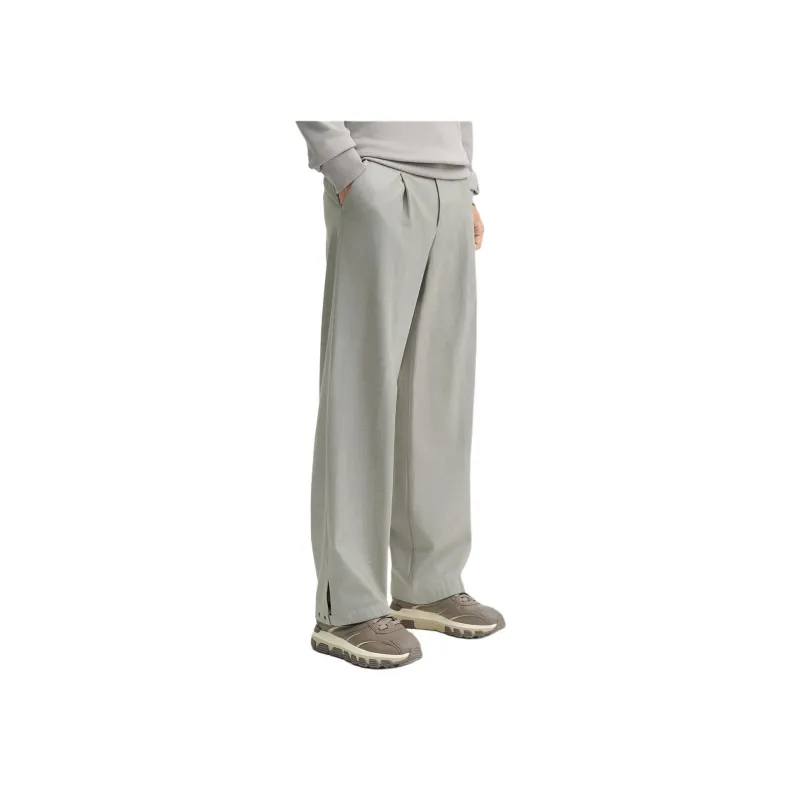 FILA Casual Pants Men's Taupe Dark Gray-2
