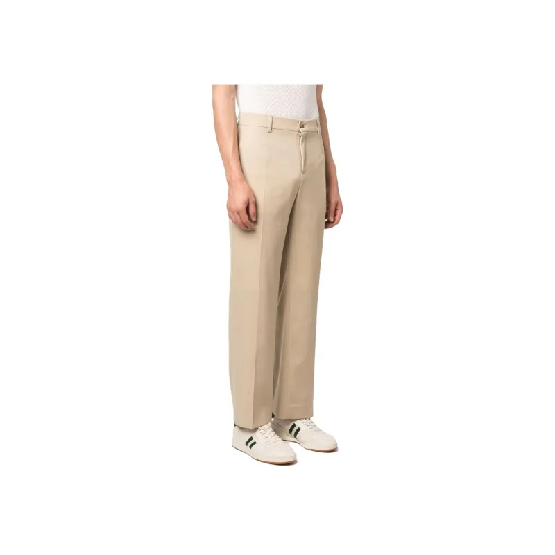 Golden Goose Deluxe Brand Logo Patch Straight Leg Pants-3