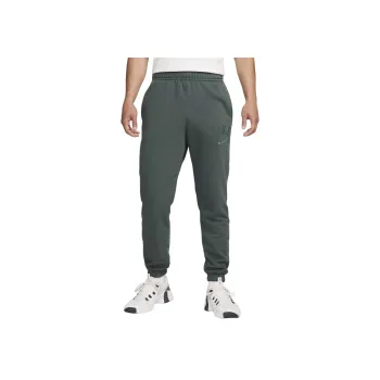 Nike Swoosh Dri FIT Fleece Fitness Joggers Knitted Sports Pants Men's Vintage Green