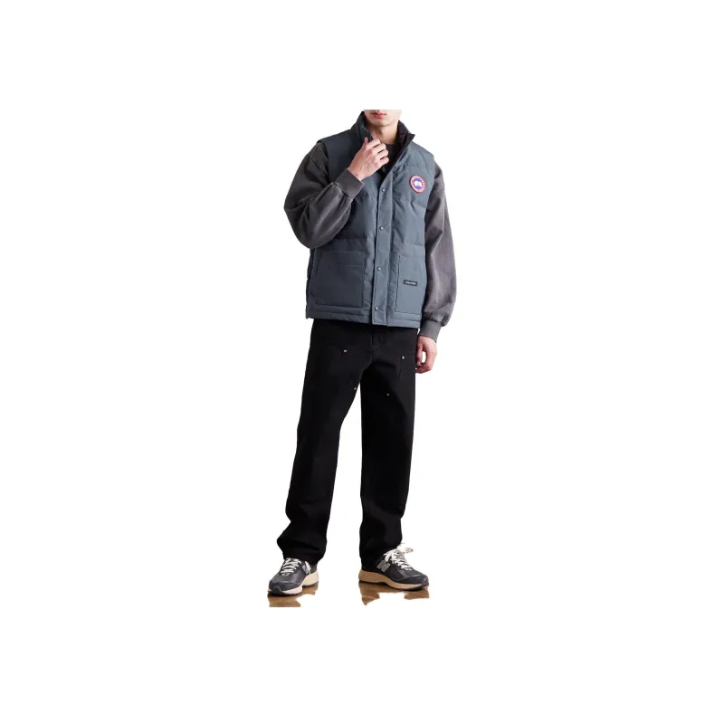Canada Goose Freestyle Series Vests Unisex Titanium Color/Marine Blue/Dark Blue Multicolor-1