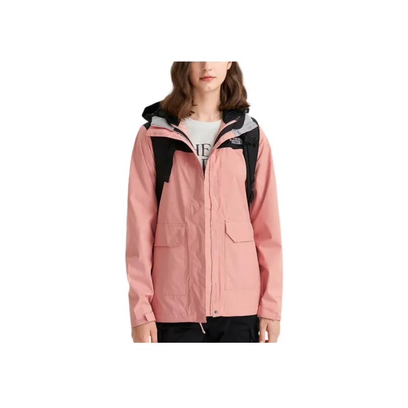 THE NORTH FACE City Outdoor Collection Windbreaker Jackets Women's Pink-2