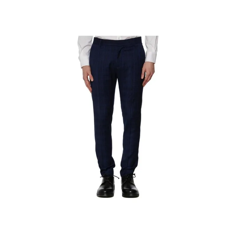 DANIELE ALESSANDRINI Casual Pants Men's Blue-1
