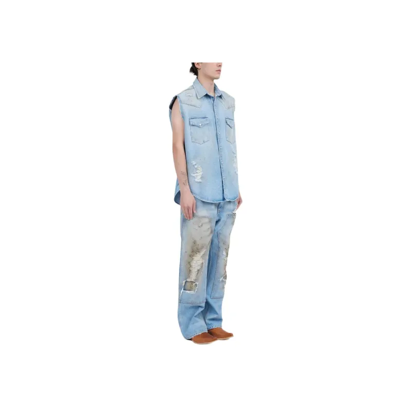MM6 Maison Margiela Sleeveless Shirt-4