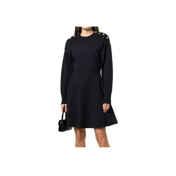 Alexander McQueen SS22 Long Sleeved Dresses Women's Ivory