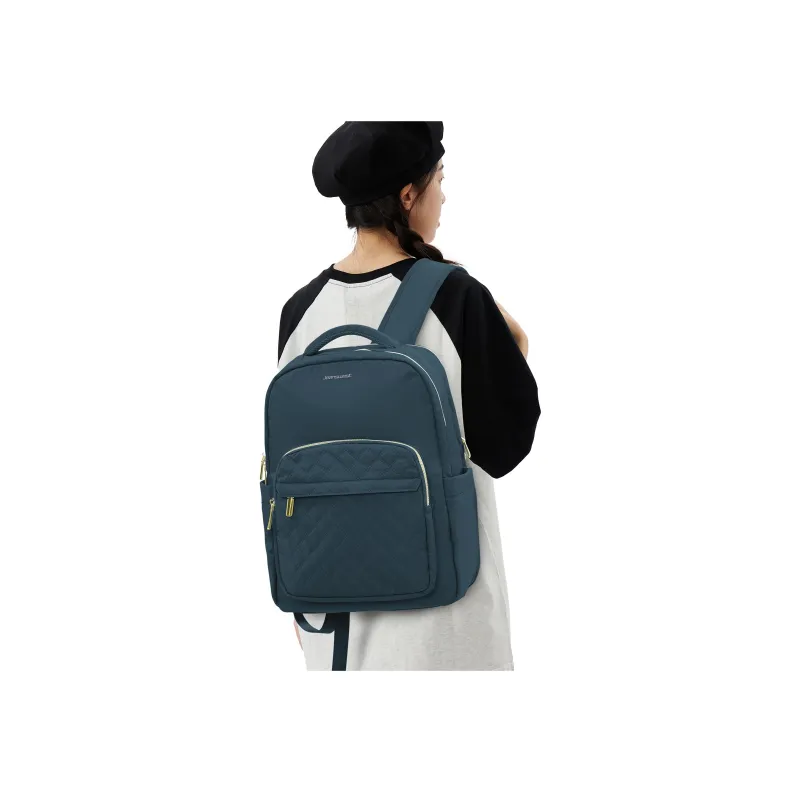 JEANSWEST Fabric Laptop Backpack Regular Unisex Multicolor-13