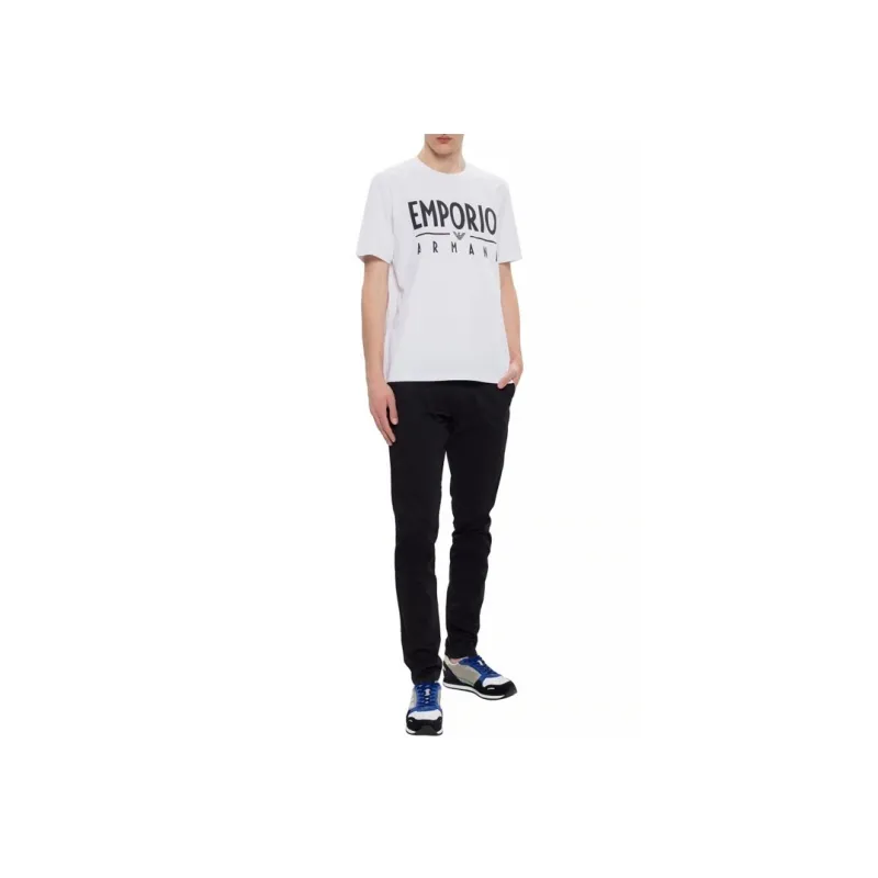 EMPORIO ARMANI T Shirts Men White-2