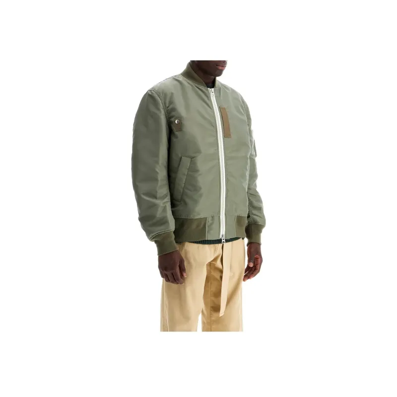 Sacai Zip Up Bomber Jacket-2