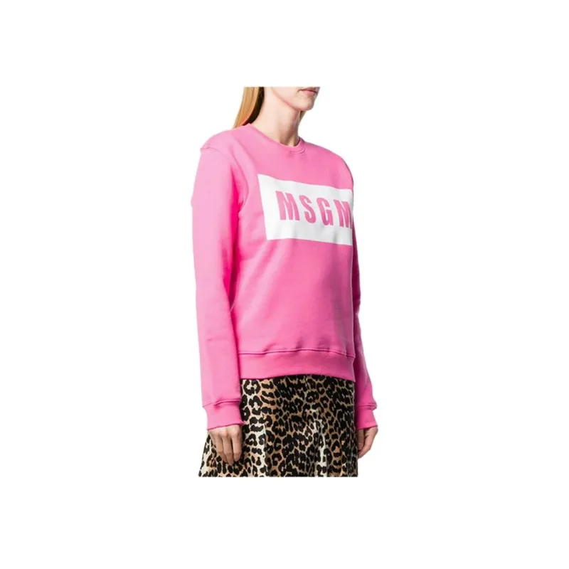 MSGM Sweatshirts Women's Pink-1