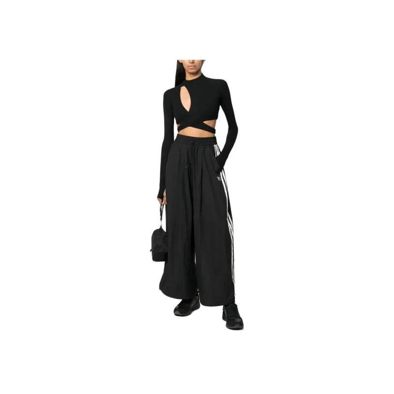 Y 3 Casual Pants Women's Black-2