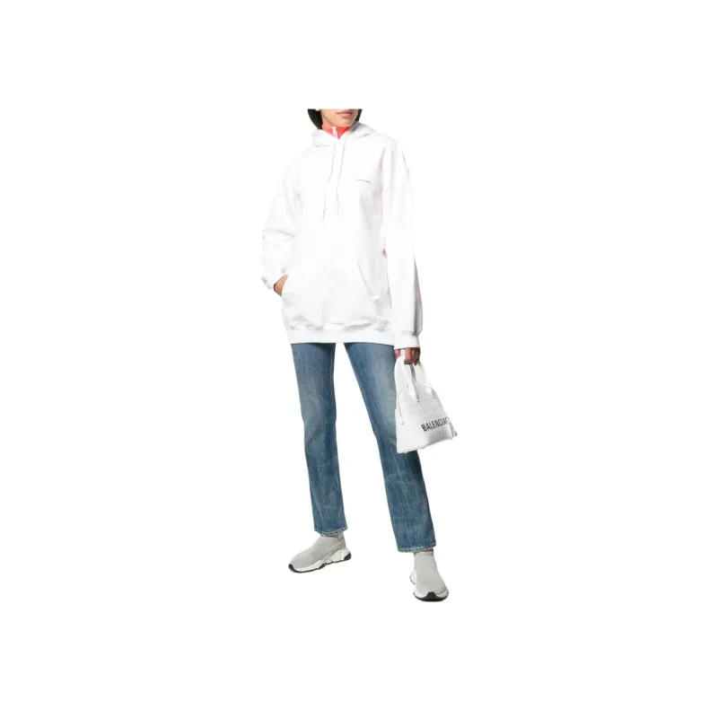 Balenciaga Sweatshirts Women's White-1