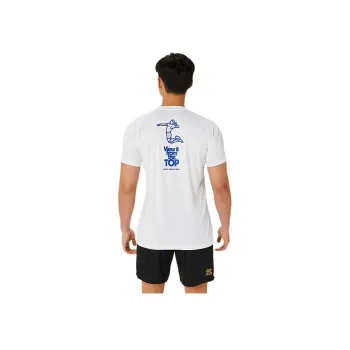 Asics T Shirt Unisex Bright White