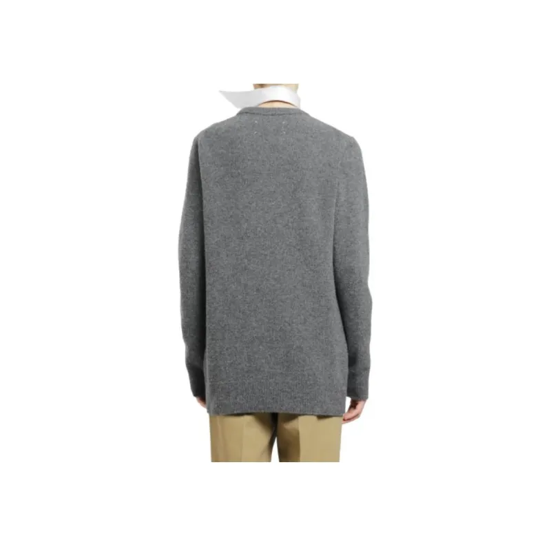 Maison Margiela Long Sleeved Crewneck Jumper-4
