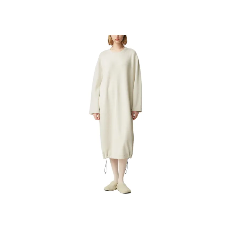PLEATS PLEASE ISSEY MIYAKE FW24 Long-Sleeved Dresses Women's White-2