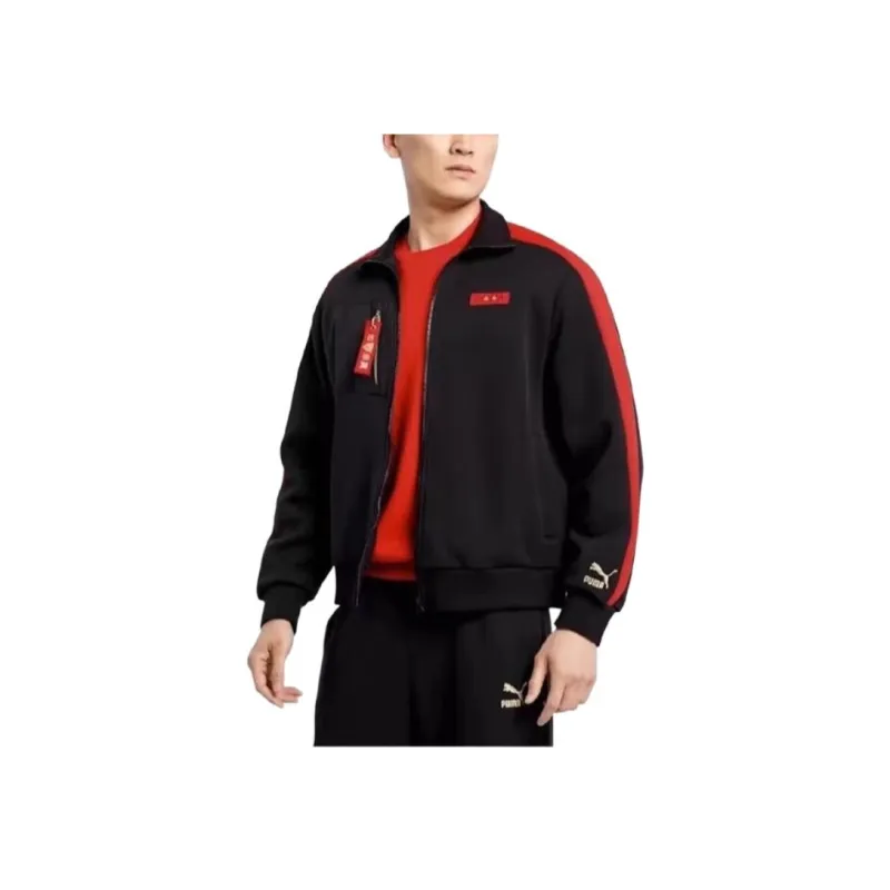 PUMA Jackets Men Black-2