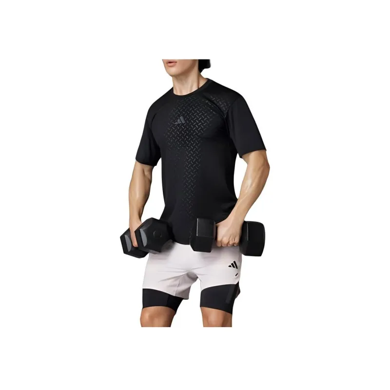 Adidas Free Shipping With AdiClub Power 3 Stripes Tee-2