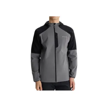 Columbia Tech SOFTSHELL HOODIE Jackets & Coats Men's Gray