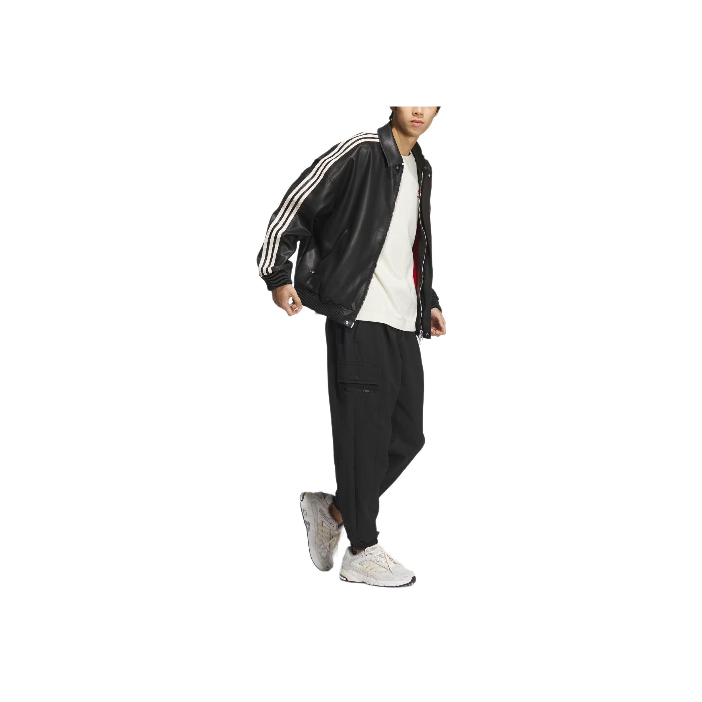 Adidas Originals x FEIFEI RUAN FW23 Leather Jacket Unisex