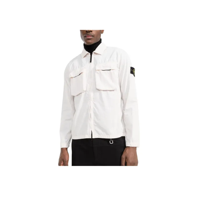 STONE ISLAND SS22 Jacket Men's White-3