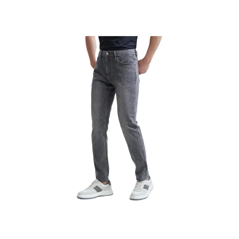 SAINT ANGELO Jeans Men's Light Gray-2