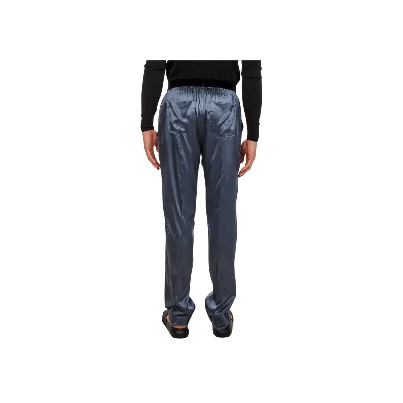 TOM FORD Logo Waistband Satin Pajama Trousers-2