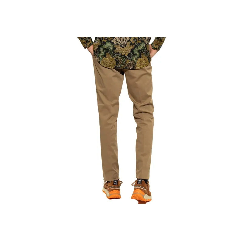 ETRO Box Pleated Tailored Chinos-1