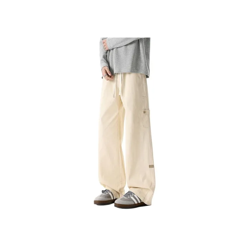 HCHUICHENG Casual Pants Unisex Green-11