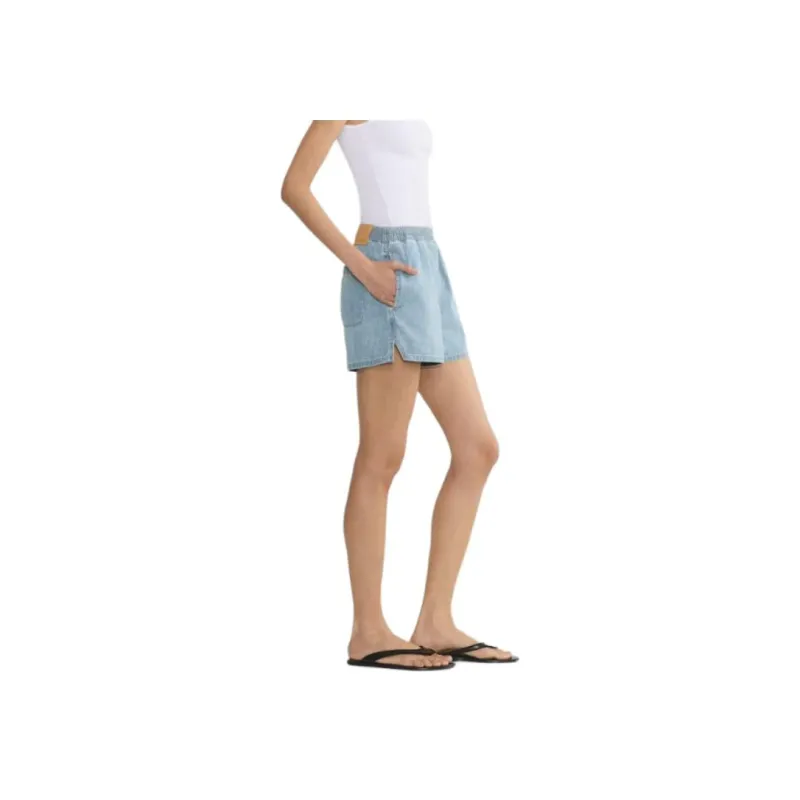 ARITZIA SS25 Denim Forum The '90s So soft Lo rise Denim Short Denim Shorts Women's-3
