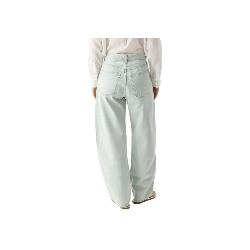 AGOLDE Jeans Women's Mint Green-1