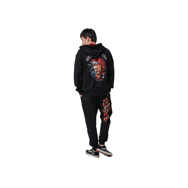 ONIARAI Hooded Sweatshirt Men's Black-3
