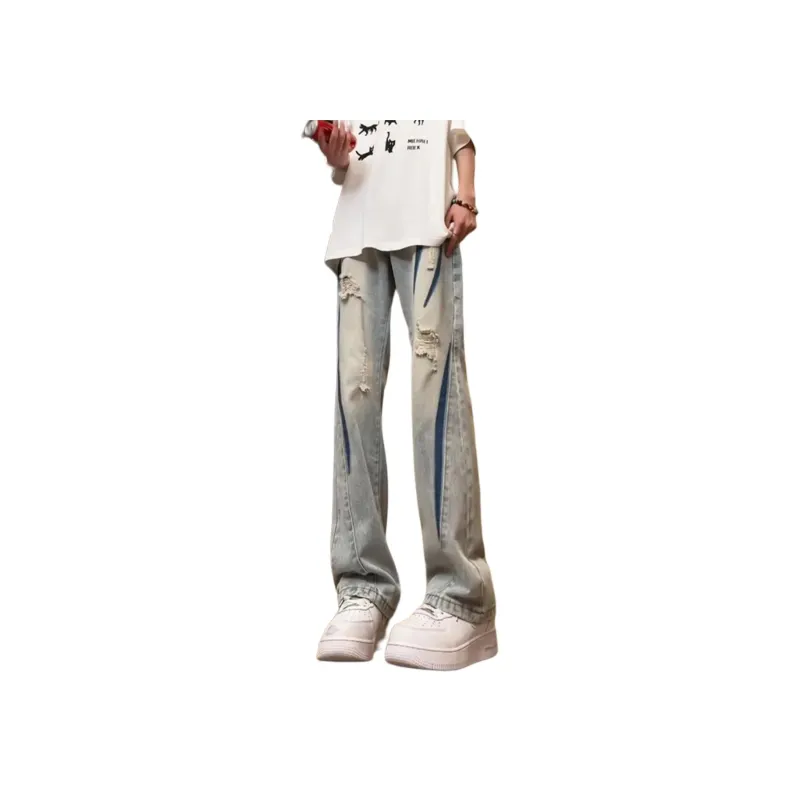 BENGEN Jeans Unisex-2
