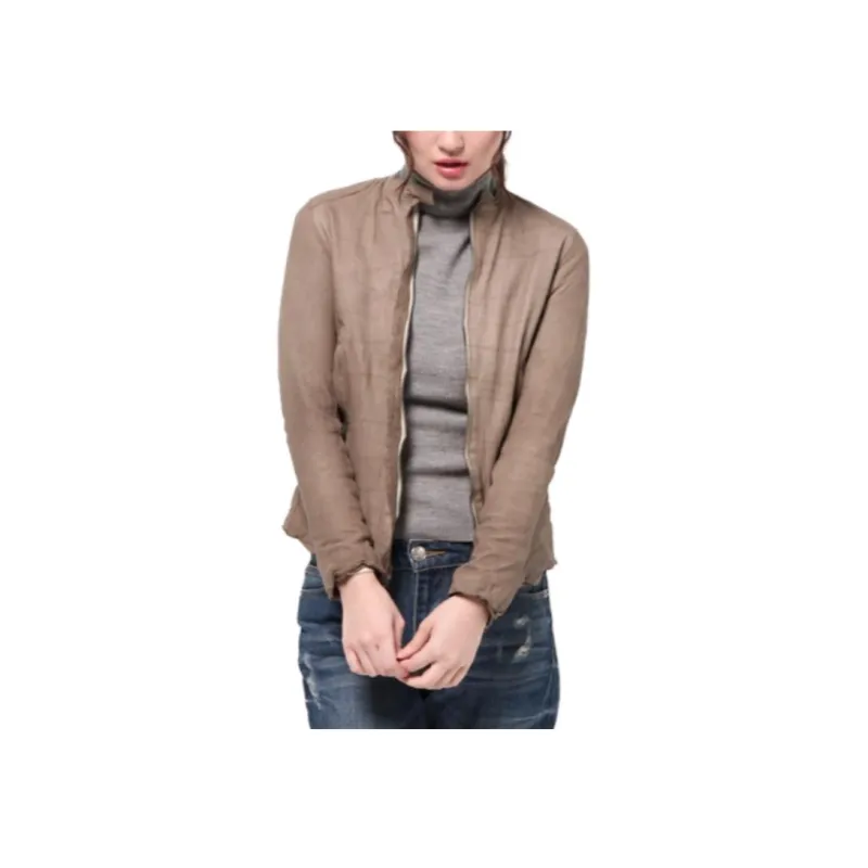 Beams Leather Jackets Women's-7
