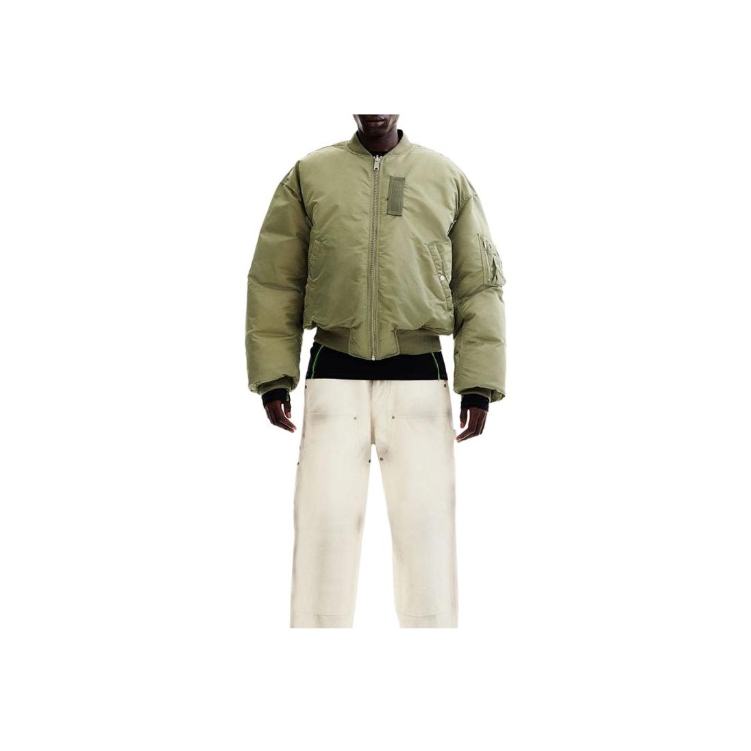 H&M H2 Collaboration Series Jackets Unisex Green - POIZON