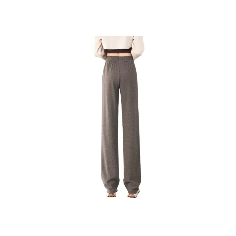 0571 Family Casual Pants Women's Coffee-2